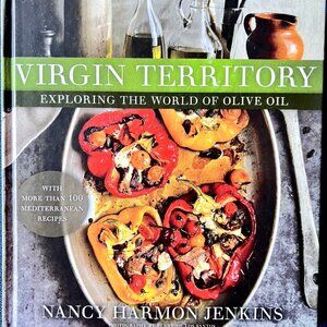 Cookbook Virgin Territory The World Of Olive Oil Nancy H. Jenkins Signed Recipes